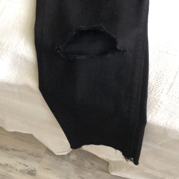 Lucky Brand Distressed Black Jeans - Picture 2 of 4